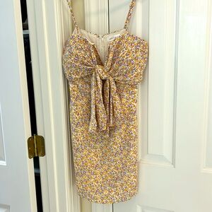 Vestique summer floral mini dress